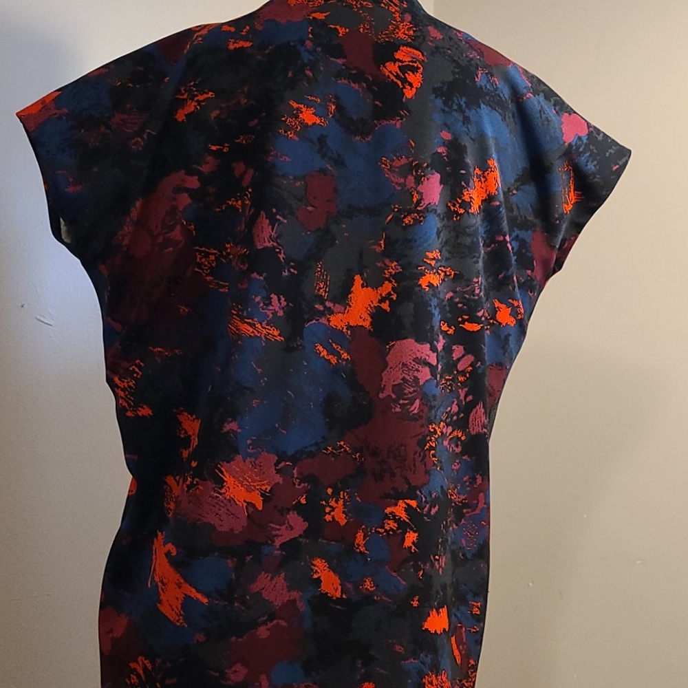H by Halston coloursplash Tunic dress with pockets - Picture 5 of 6